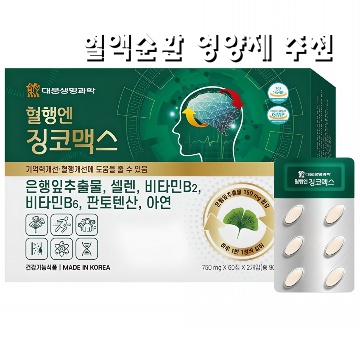 효과적인 혈액순환 영양제 추천으로 건강을 지키는 법